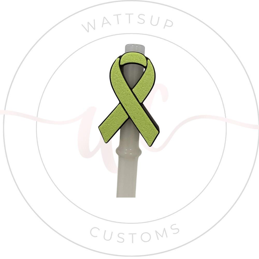 Awareness Straw Charms