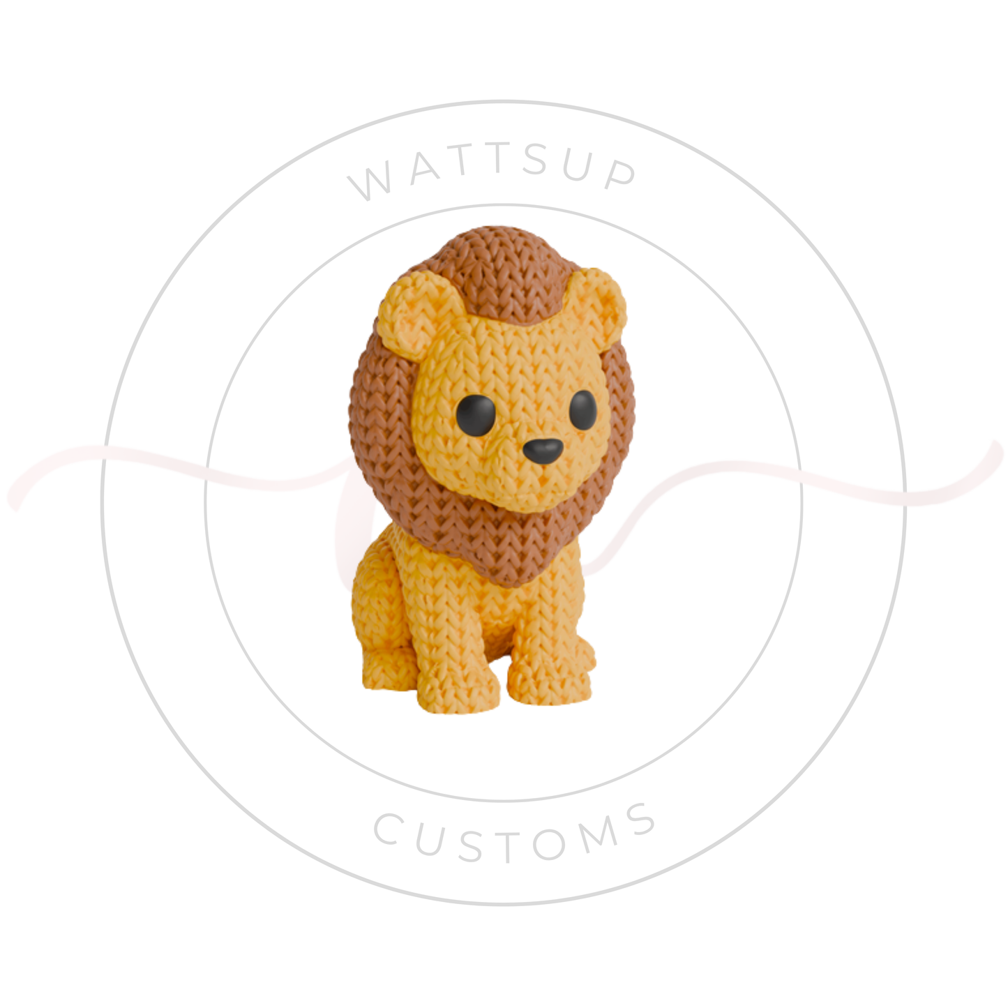 Knitted Animal Figures Or Keychains