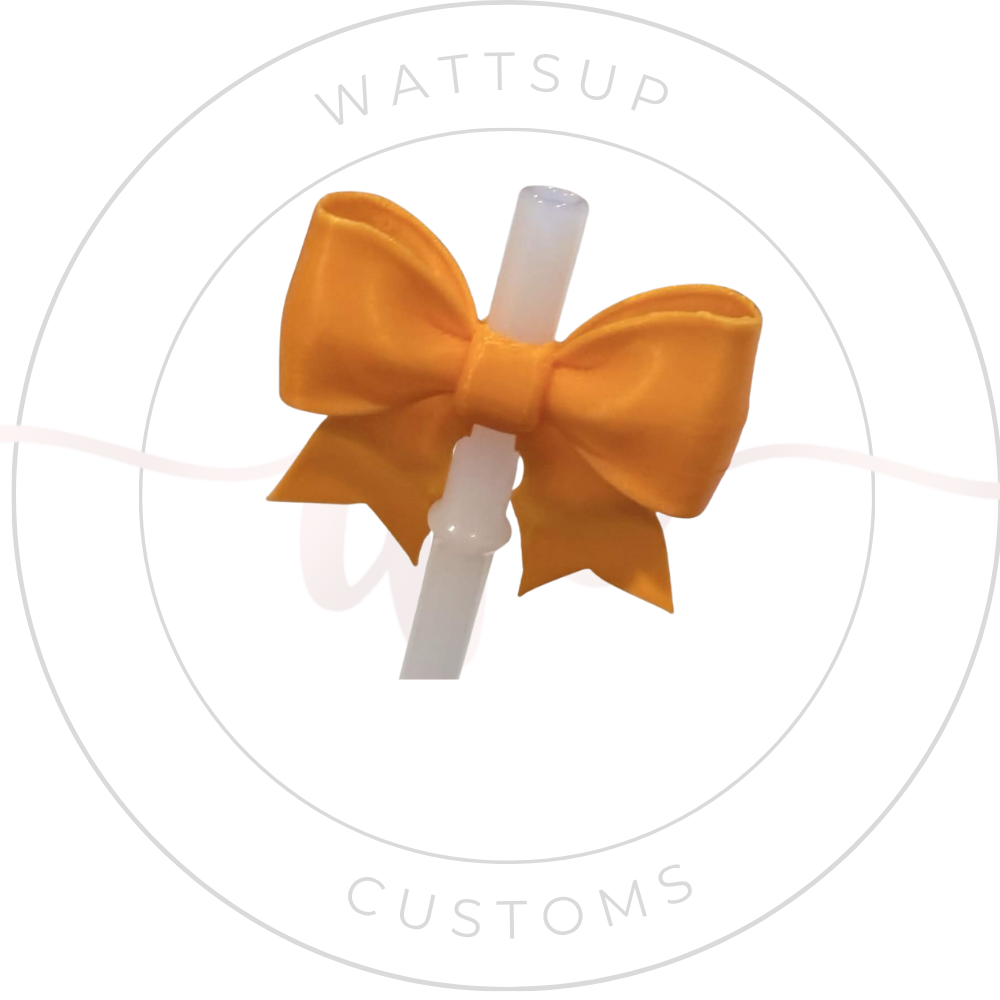 Bow Straw Charm