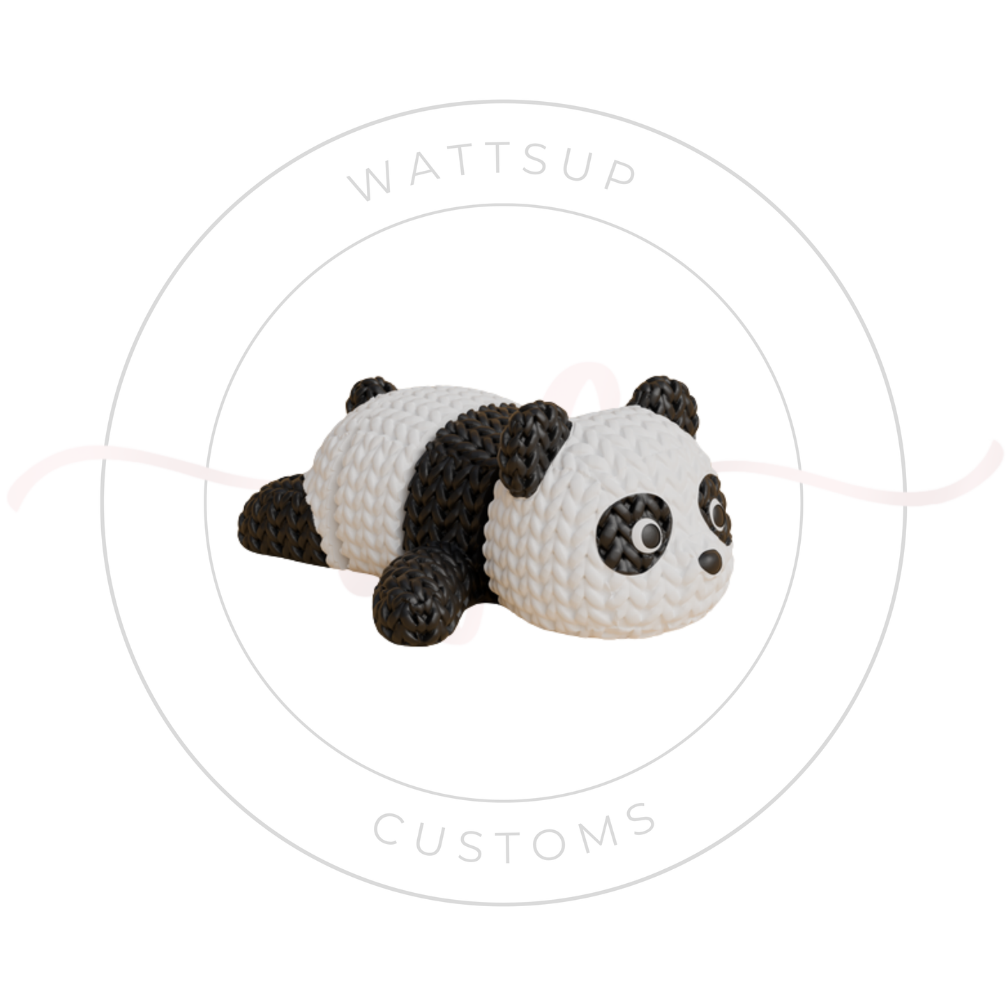 Articulated Knitted Animal Figures Or Keychains