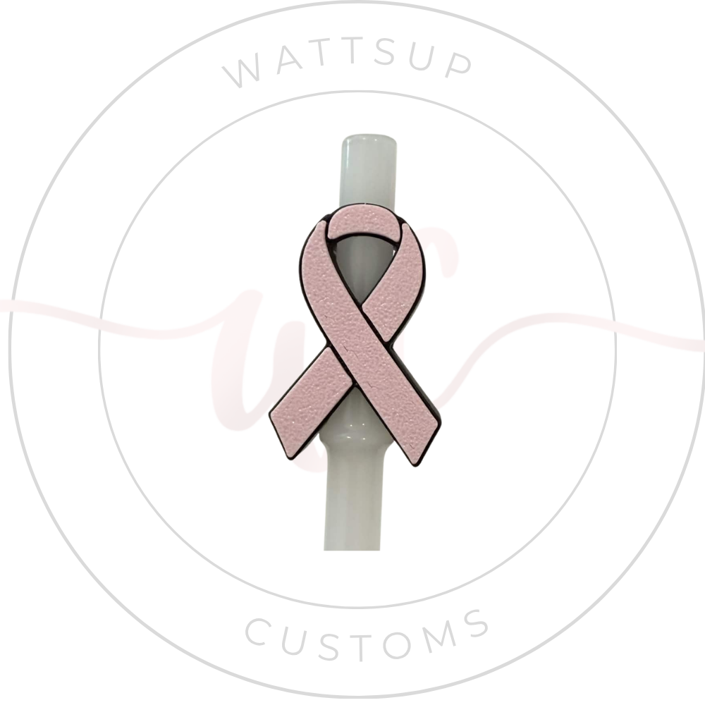 Awareness Straw Charms