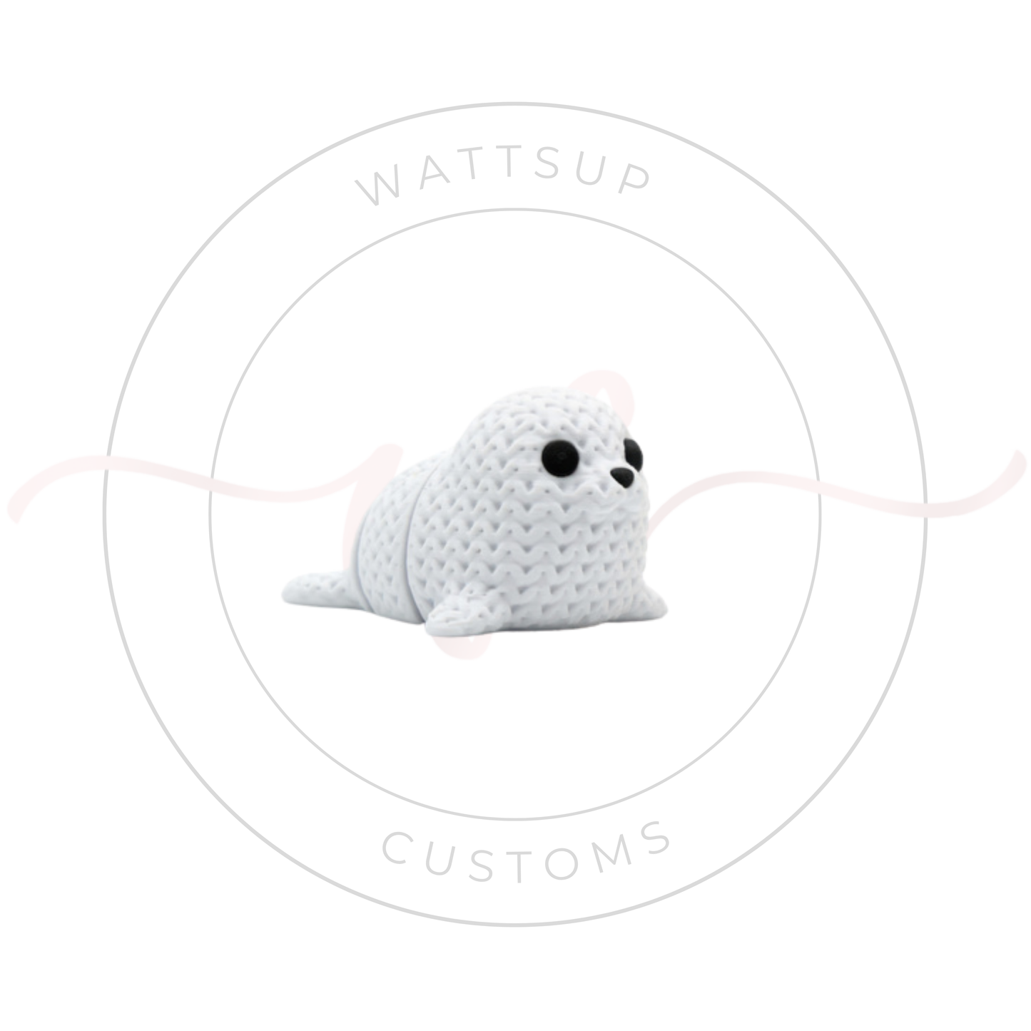 Articulated Knitted Animal Figures Or Keychains