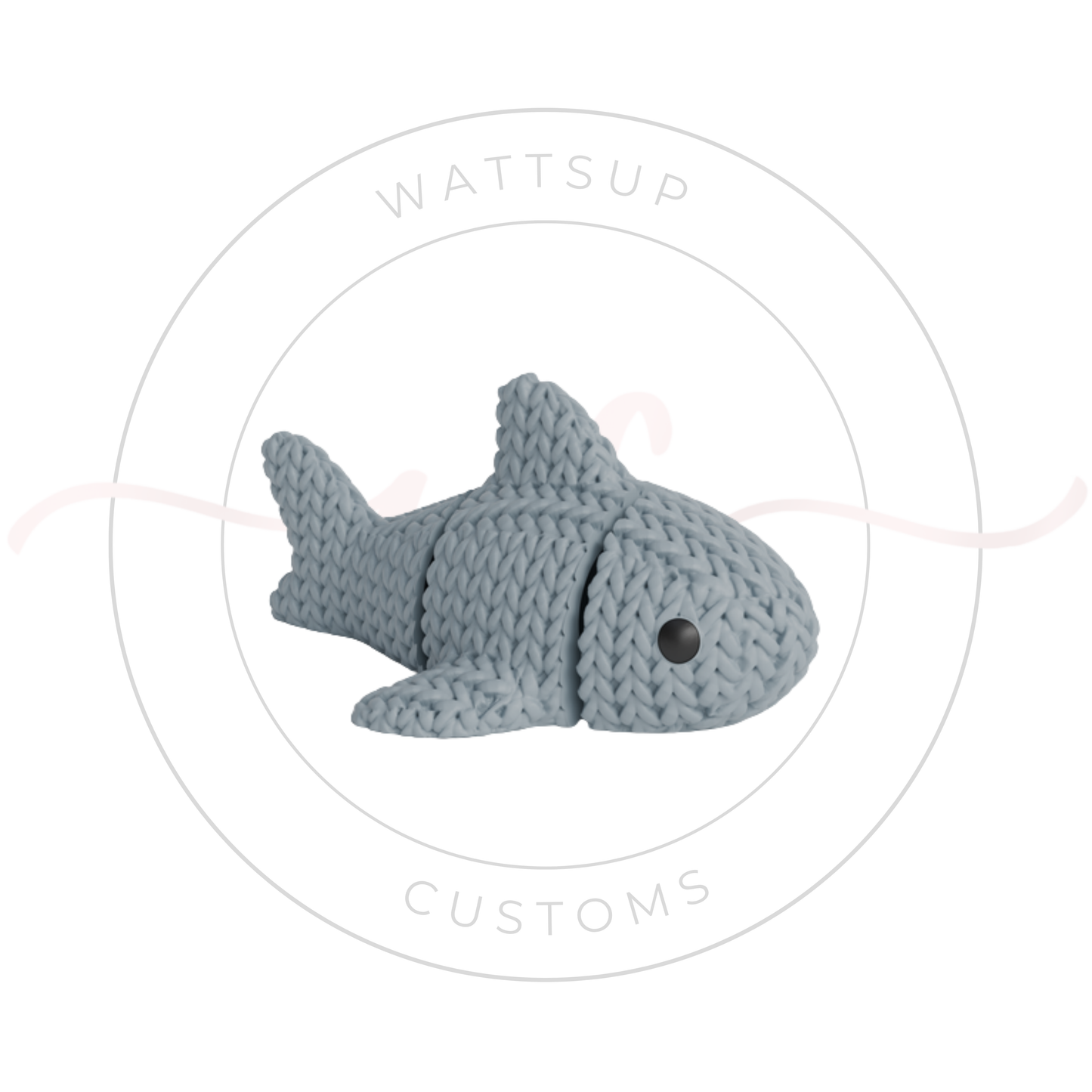 Articulated Knitted Animal Figures Or Keychains