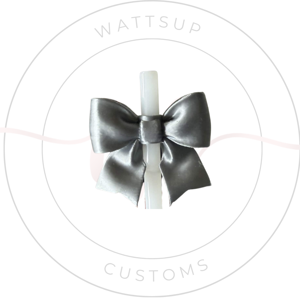 Bow Straw Charm