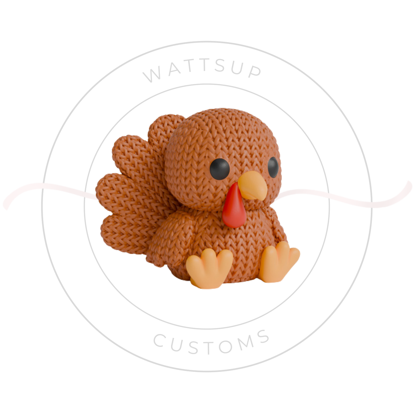 Knitted Animal Figures Or Keychains