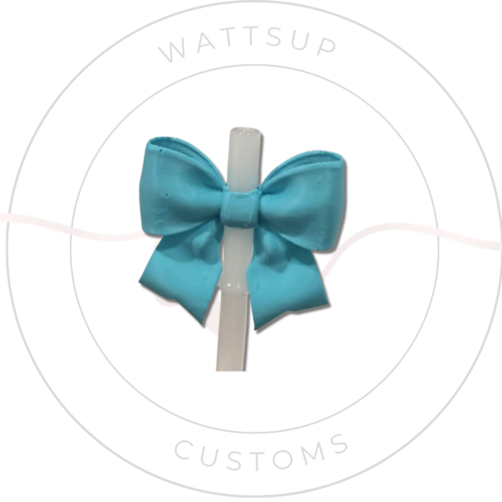 Bow Straw Charm