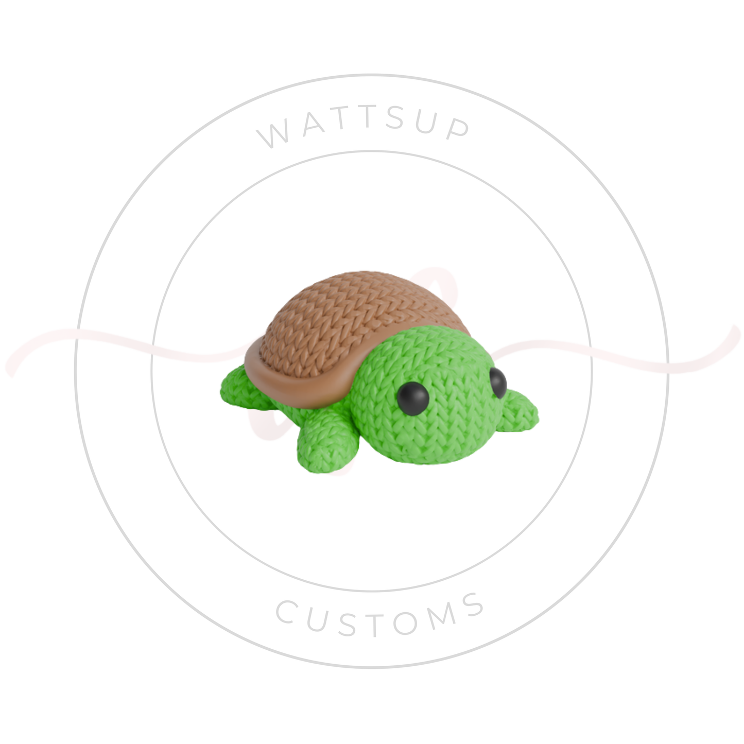 Knitted Animal Figures Or Keychains