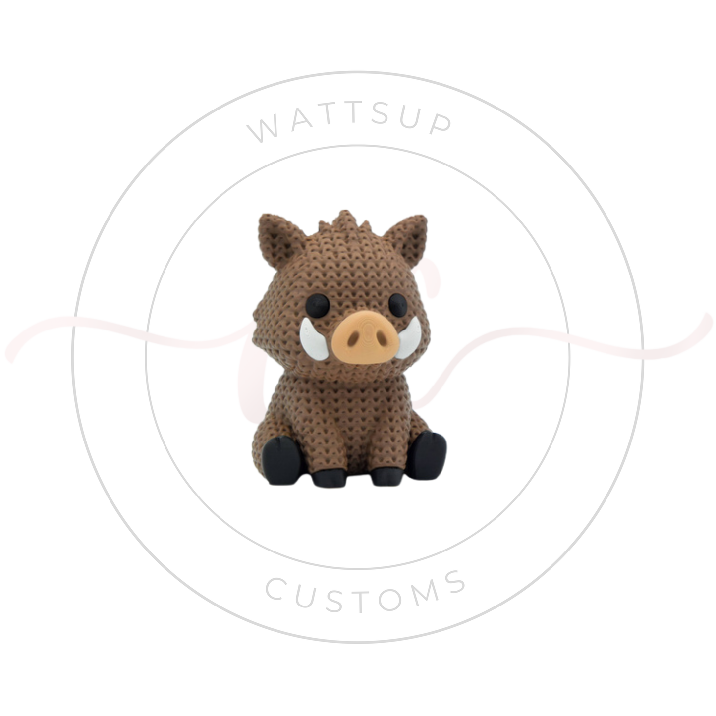 Knitted Animal Figures Or Keychains