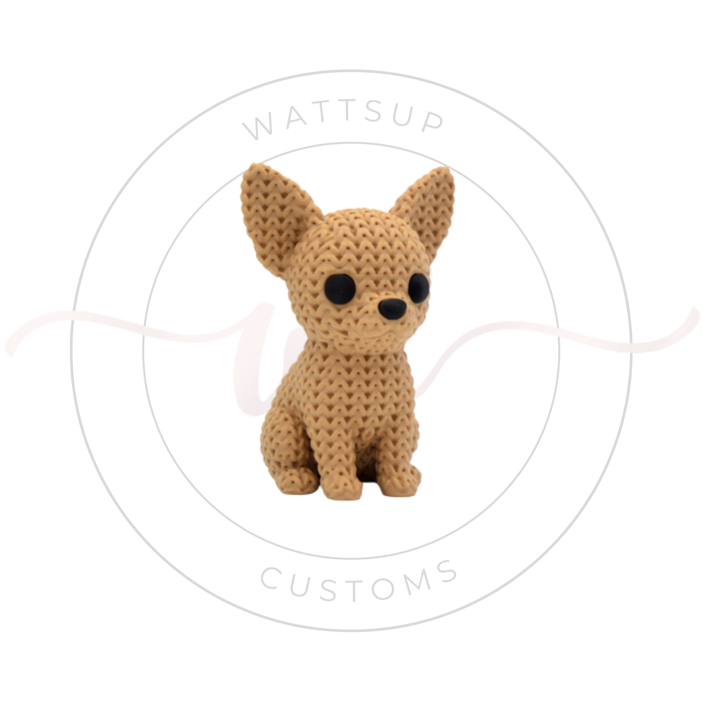 Knitted Animal Figures Or Keychains